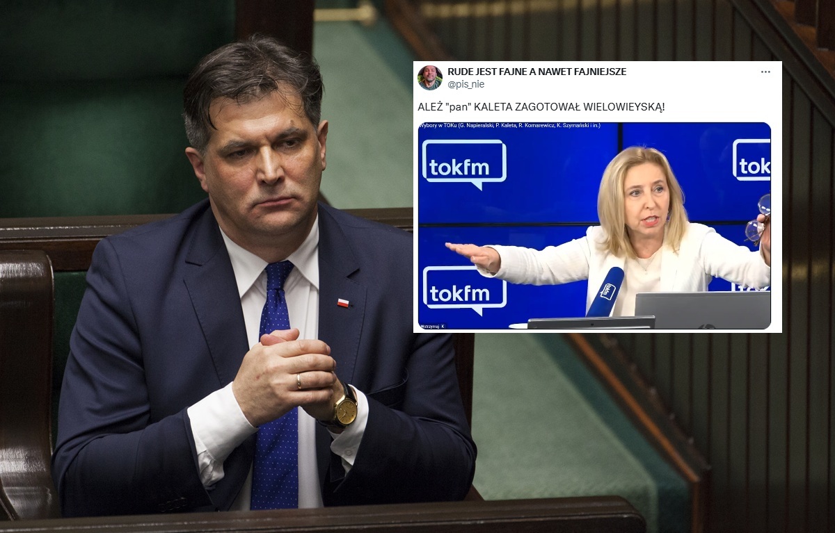 A fierce clash in the studio! Wielowieyska went into a rage