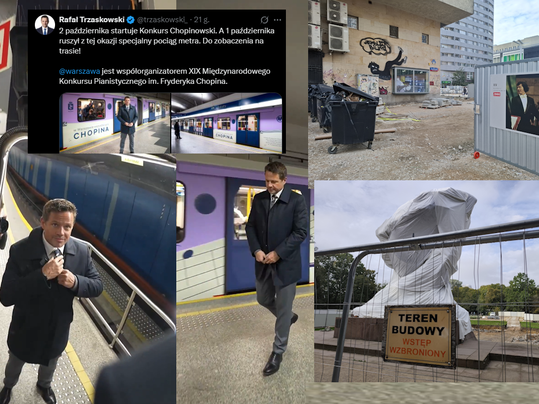 Konkurs Chopinowski? Skandaliczna odpowiedź Trzaskowskiego wiadomości,aktualności,wPolityce.pl Konkurs Chopinowski? Skandaliczna odpowiedź Trzaskowskiego