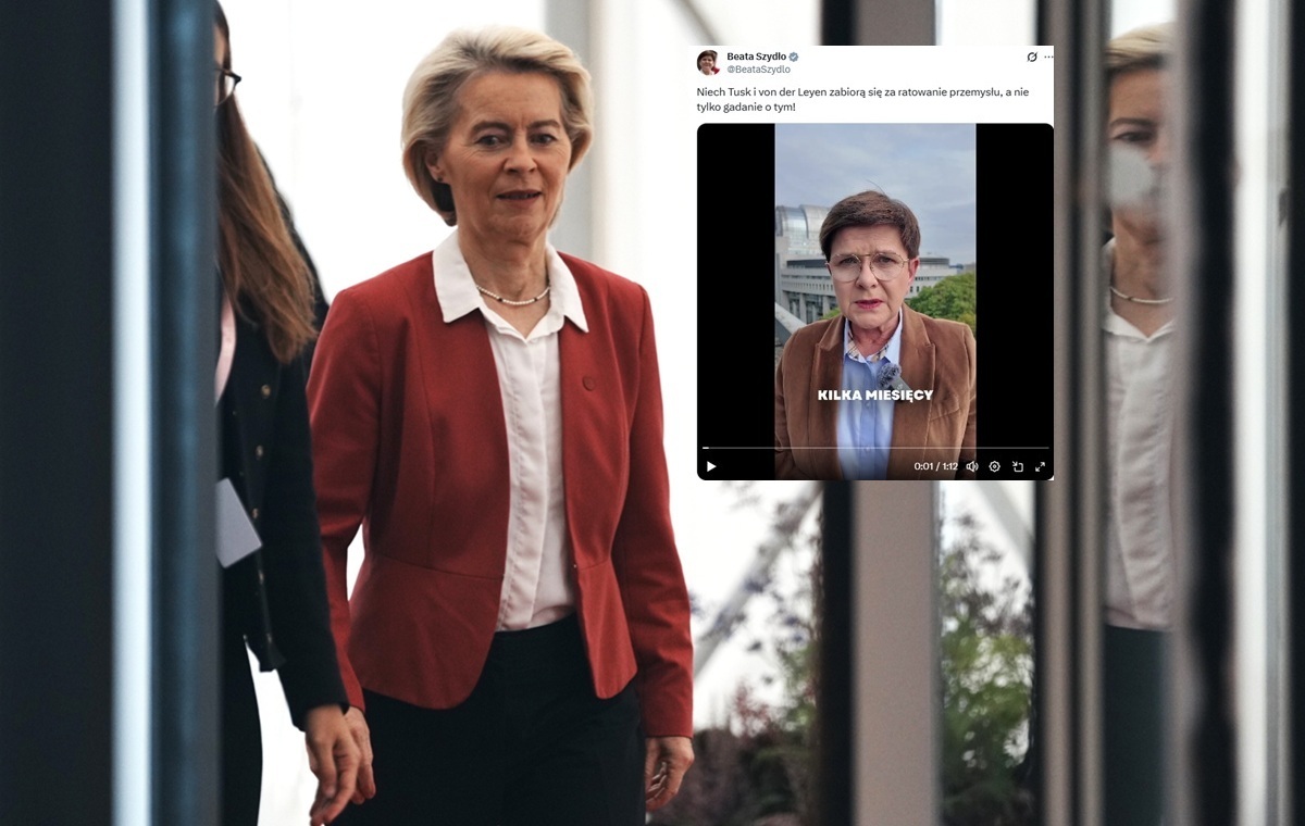 Szydło: Let Tusk and von der Leyen save the industry