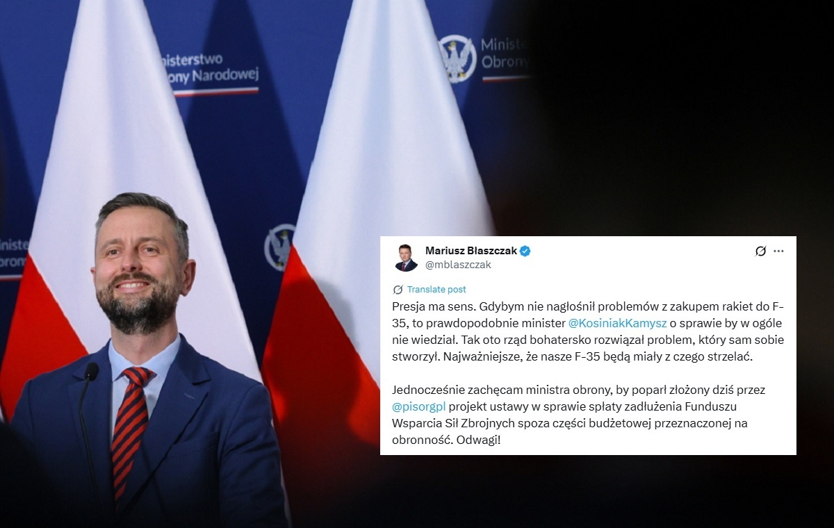 Kosiniak-Kamysz: We are buying the latest version of missiles