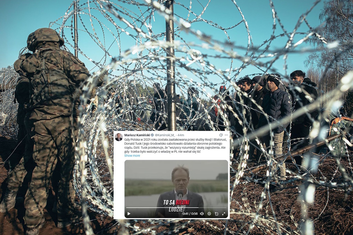 Kamiński on Tusk's hypocrisy: Hand in hand with enemies