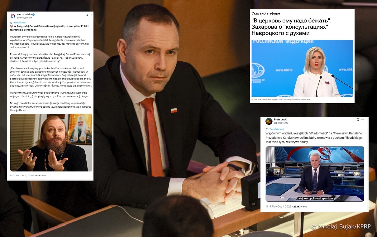 President Nawrocki, snus and... Demons. Russian propaganda attacks