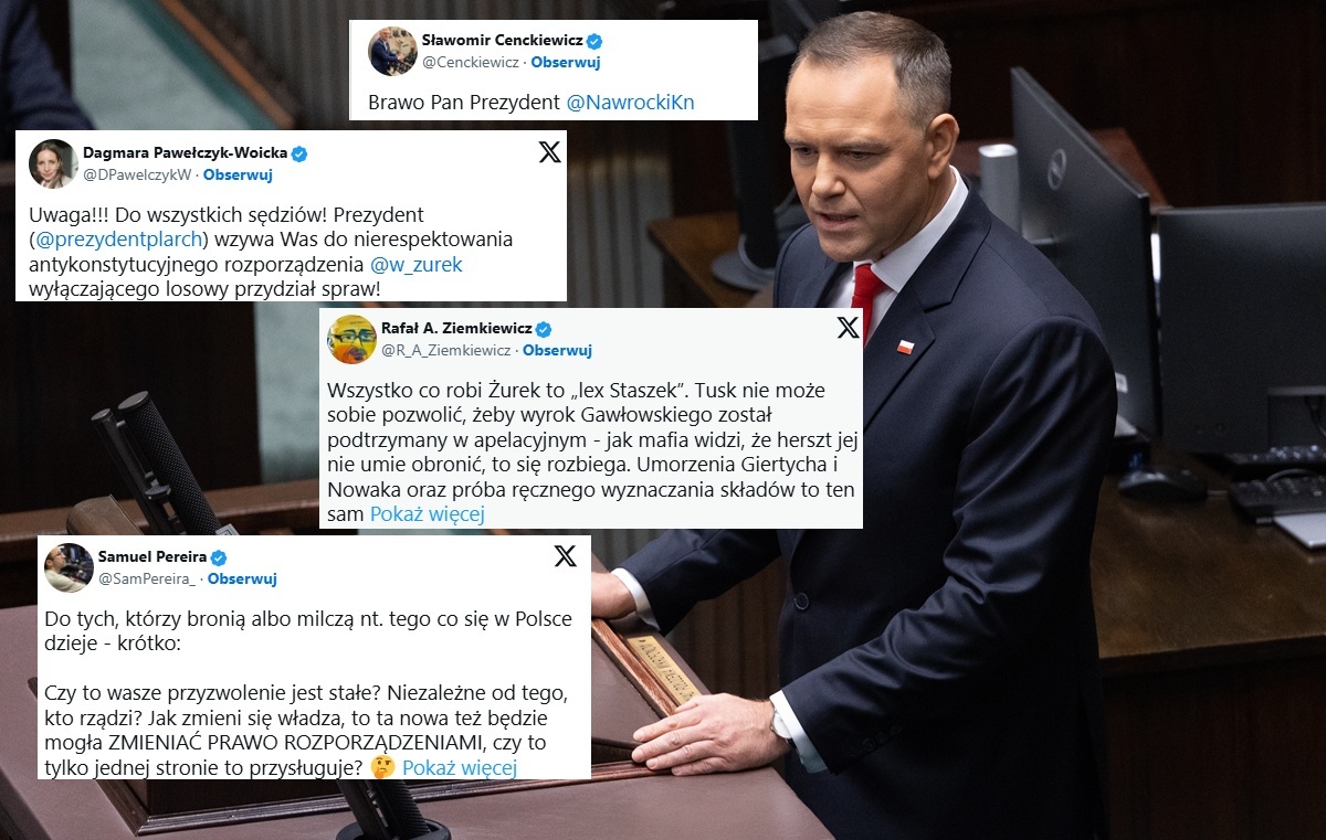 "Brawo panie prezydencie!". Żywa reakcja w sieci