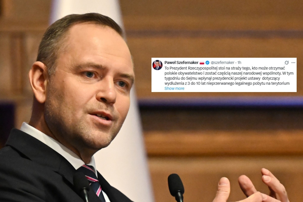 Prezydencki projekt o obywatelstwie. Szefernaker apeluje