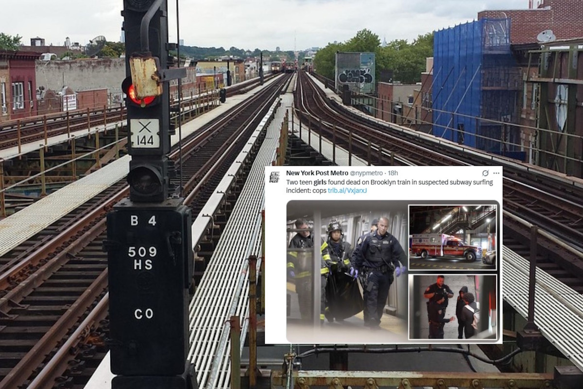 W USA na dachu metra znaleziono dwie martwe nastolatki wiadomości,aktualności,wPolityce.pl W USA na dachu metra znaleziono dwie martwe nastolatki