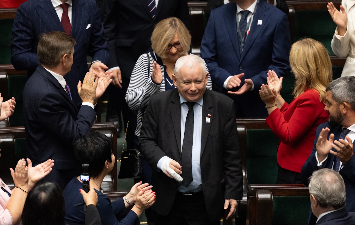 Prezes Kaczyński do Dobrosz-Oracz: Proszę się nie ośmieszać