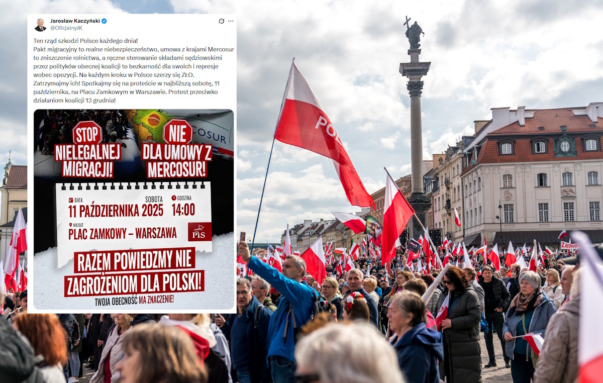 Protest 11 października! Prezes Kaczyński: Zatrzymajmy ich!