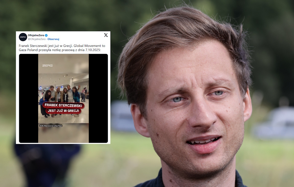 Sterczewski opuścił terytorium Izraela! Dotarł do Grecji