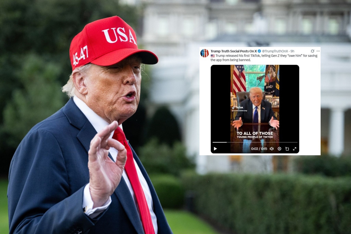 Trump i Vance wracają na TikToka!  wiadomości,aktualności,wPolityce.pl Trump i Vance wracają na TikToka!