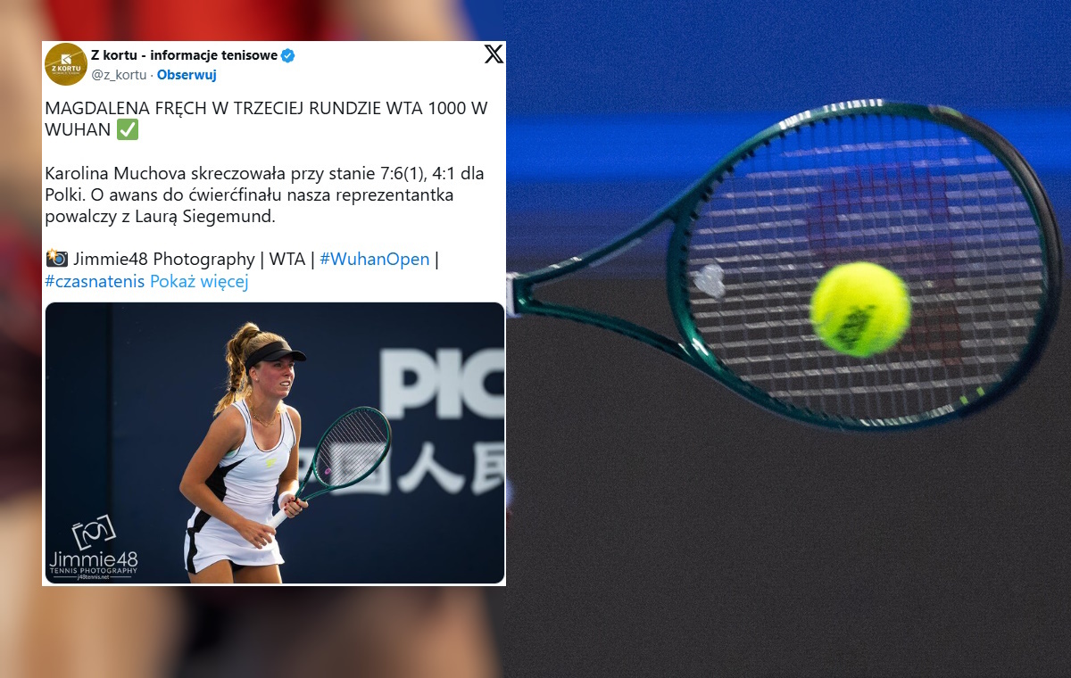 Turniej WTA w Wuhan. Fręch awansowała do trzeciej rundy wiadomości,aktualności,wPolityce.pl Turniej WTA w Wuhan. Fręch awansowała do trzeciej rundy
