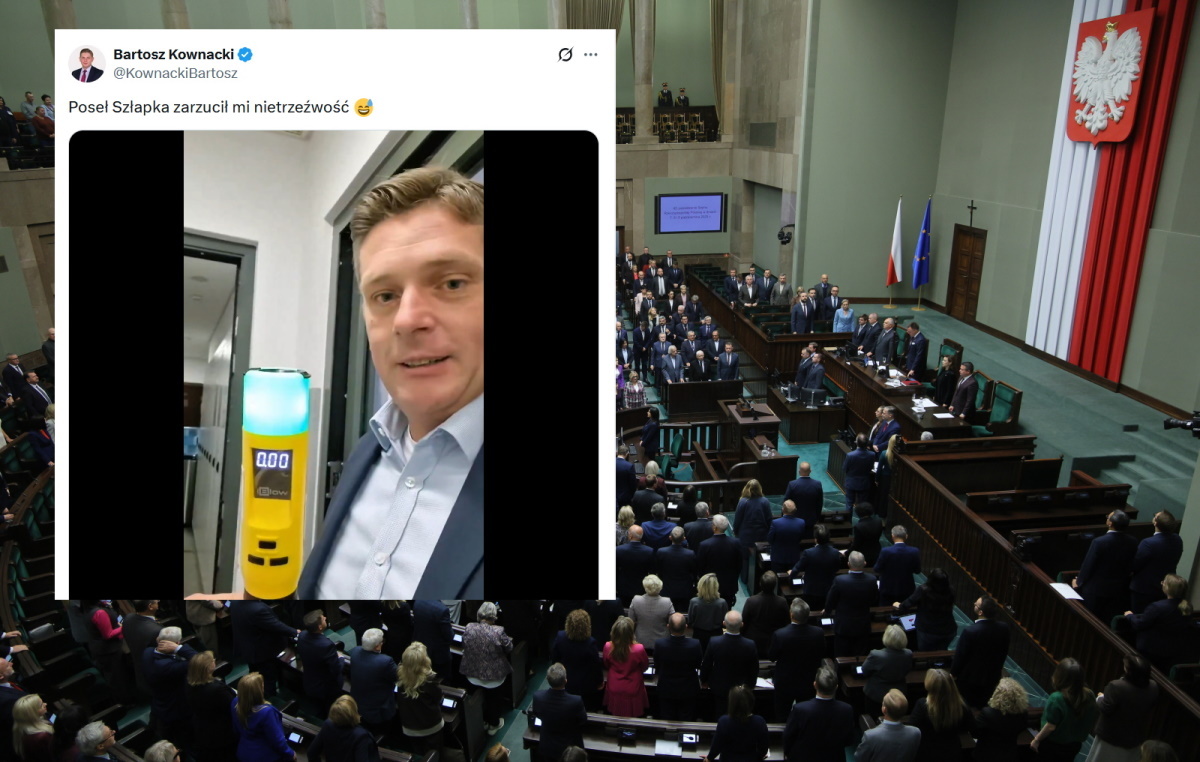 Poseł poddał się badaniu alkomatem! "Czekam na przeprosiny"