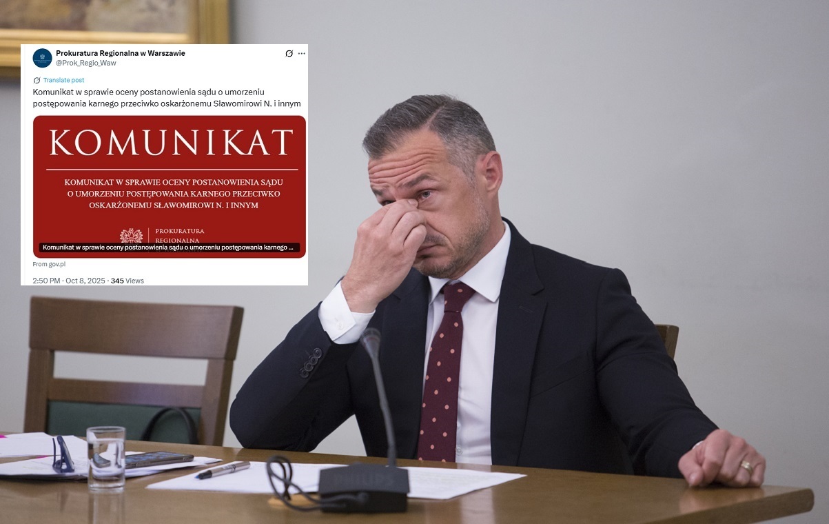 Zwrot w sprawie Nowaka! Prokuratura "rekomenduje" zażalenie