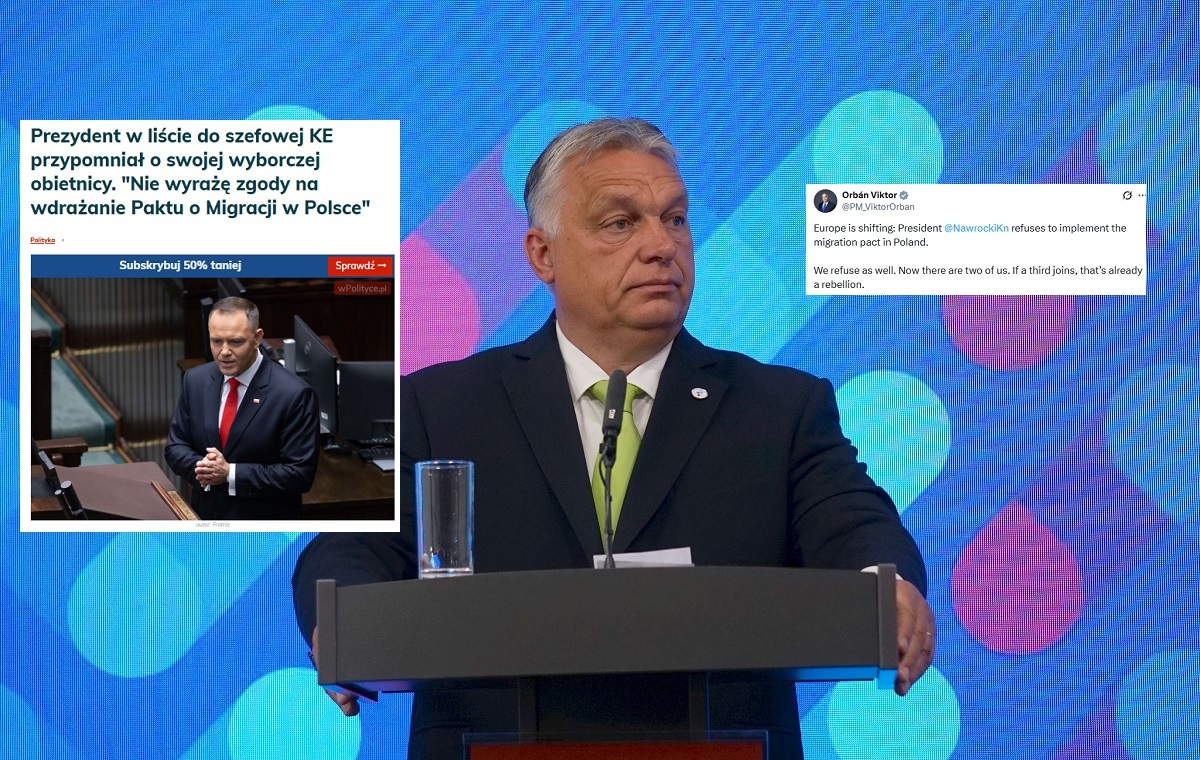 Orban o liście Nawrockiego.  wiadomości,aktualności,wPolityce.pl Orban o liście Nawrockiego.