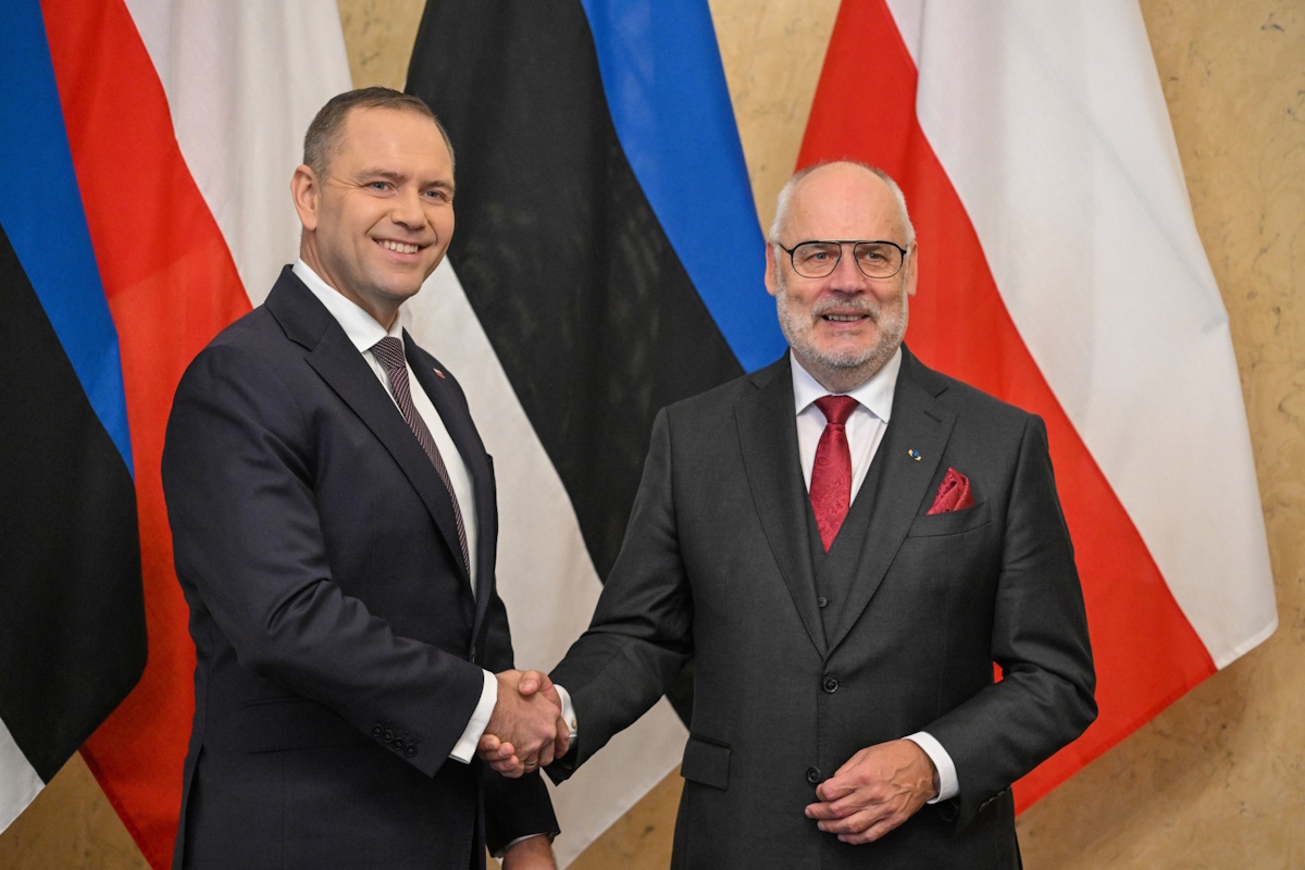 Spotkanie prezydentów Polski i Estonii. Tematem zagrożenia