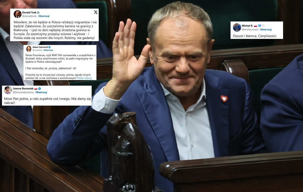 Tusk już odtrąbił sukces ws. imigrantów. Lawina krytyki