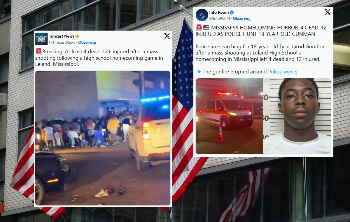 wiadomości,aktualności,wPolityce.pl Strzelanina w USA! Cztery osoby zginęły, dwanaście rannych