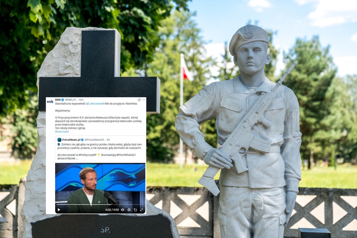 BBN ws. skandalicznych słów Sterczewskiego o śmierci Sitka