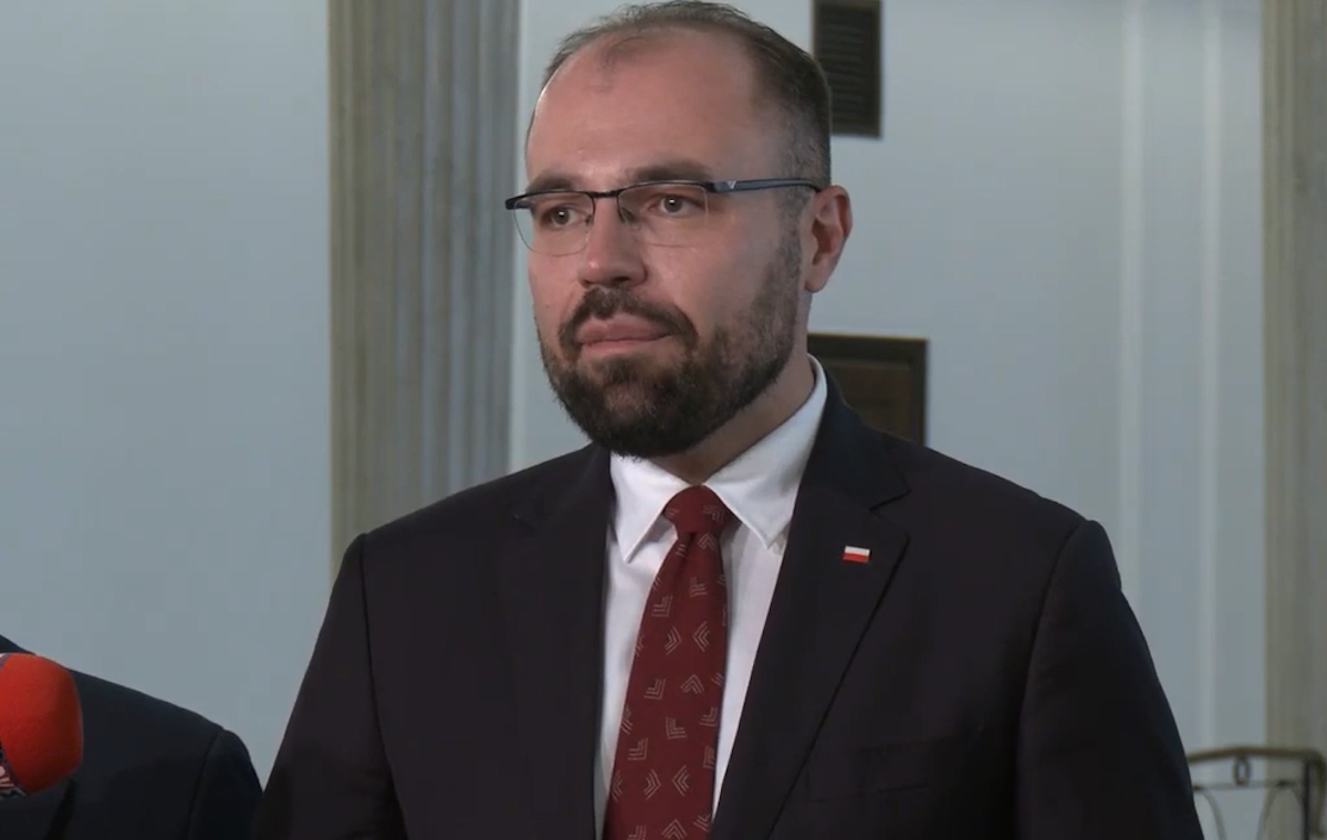 Szczucki: Mentzen musi zdecydować - z Tuskiem czy przeciw