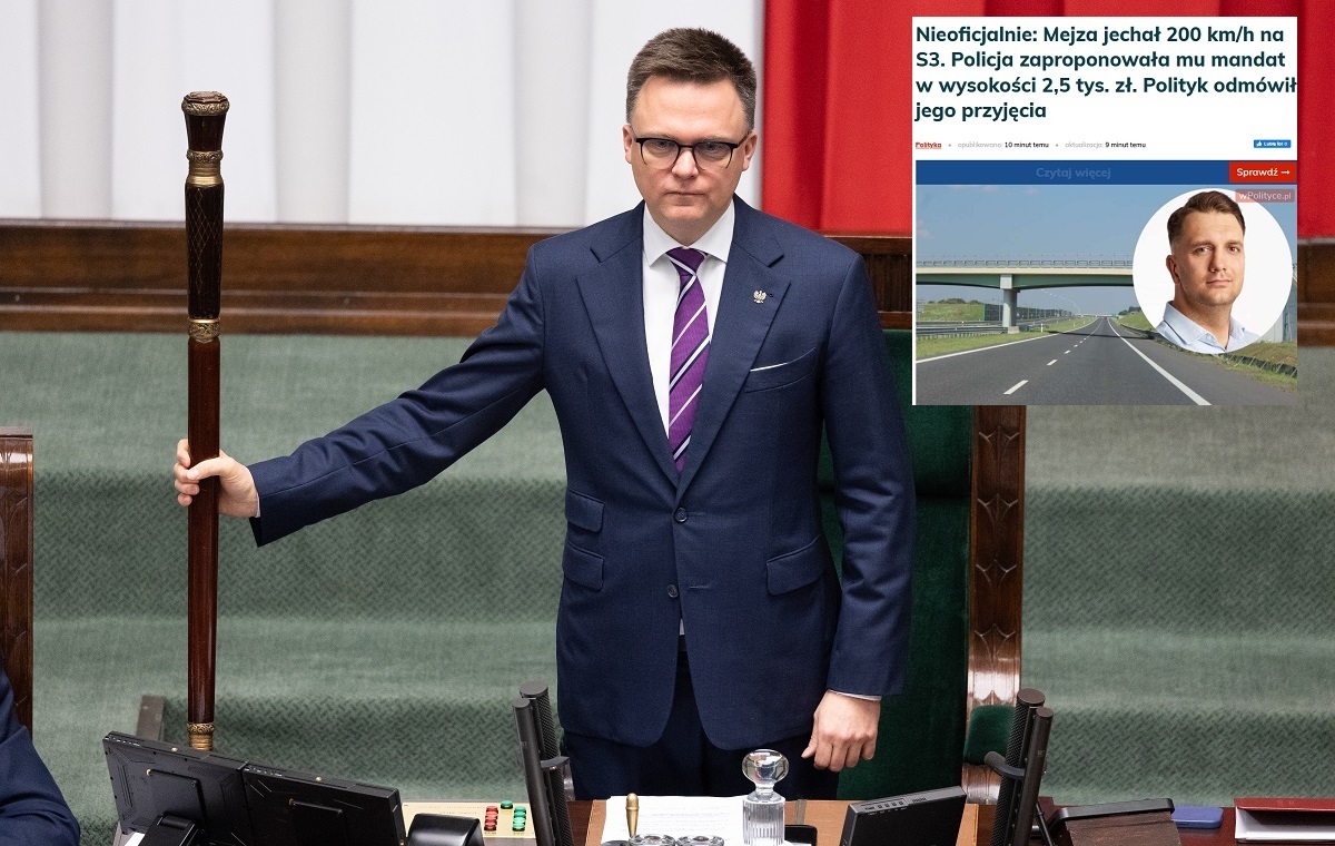 Co dalej z posłem Mejzą? Marszałek Hołownia zabrał głos!