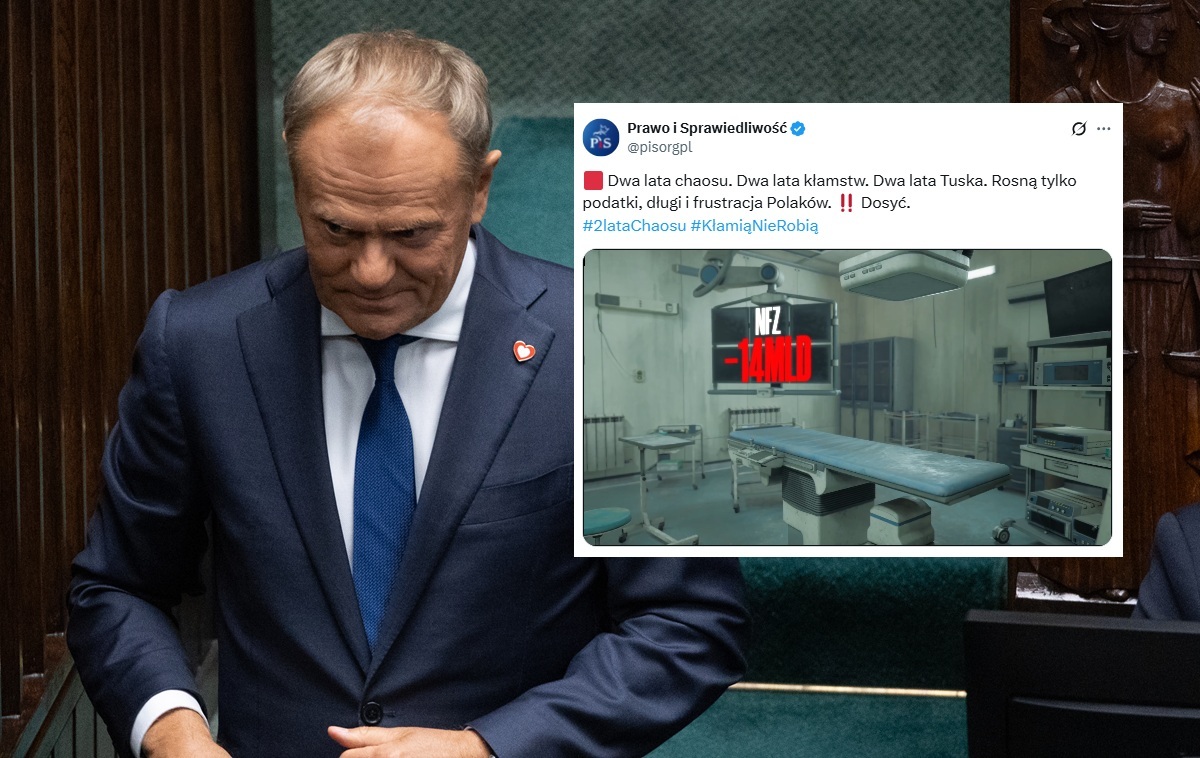 "Naprawiono" spot PO. "ZOBACZ adekwatną wersję"