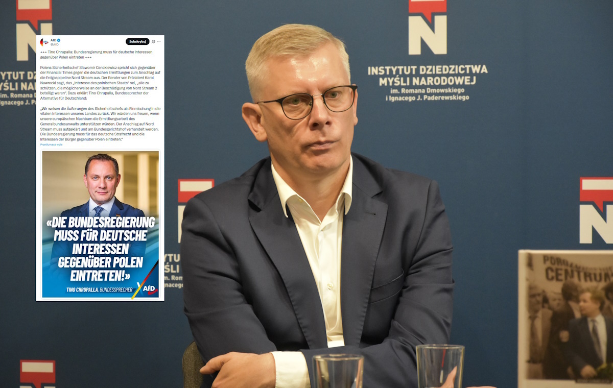 Polityk AfD krytykuje prof. Cenckiewicza!