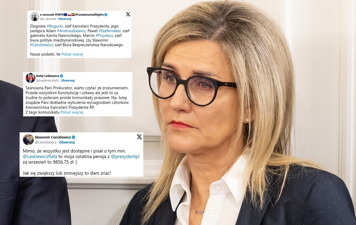 Kompromitacja Wrzosek ws. płac w KPRP! "Warto czytać"