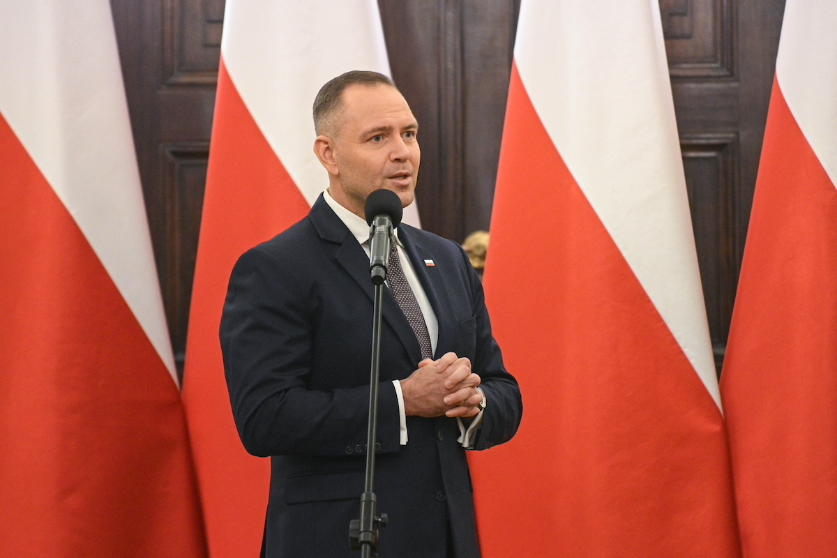 Weto prezydenta. W tle język wilamowski