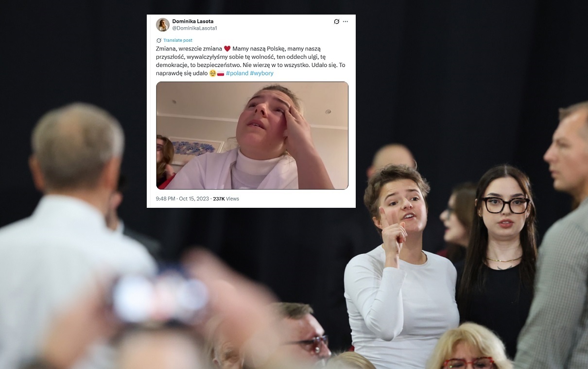 W 2023 r. cieszyła się z wyniku wyborów. Dziś protestuje