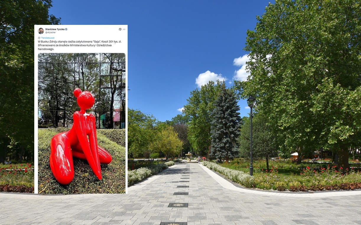 Szkaradztwo za jedyne 300 tys. zł stanęło w Busku-Zdroju