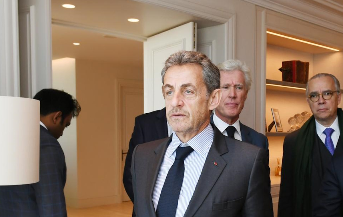 Sarkozy w więzieniu La Sante. Siedział tam m.in. Dreyfus