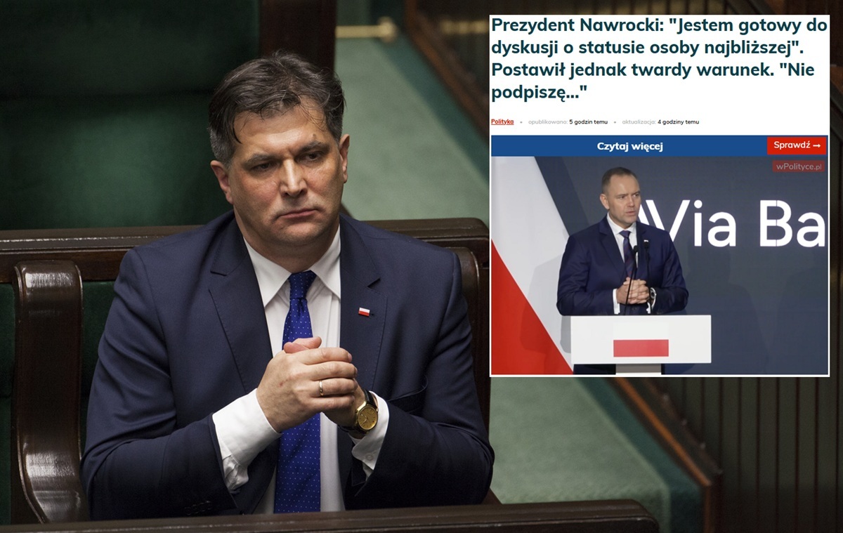 TYLKO U NAS. Kaleta: Prezydent jest strażnikiem konstytucji