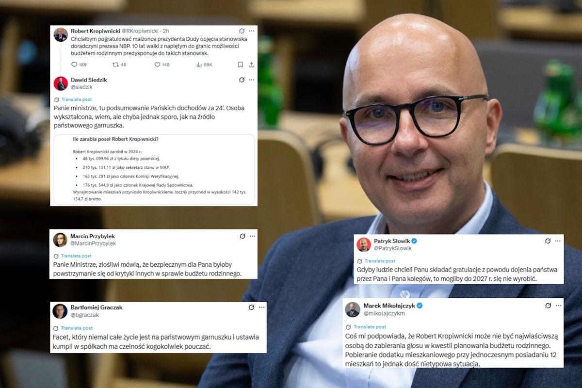 Kropiwnicki pisze o Agacie Dudzie w NBP. W sieci wrze!