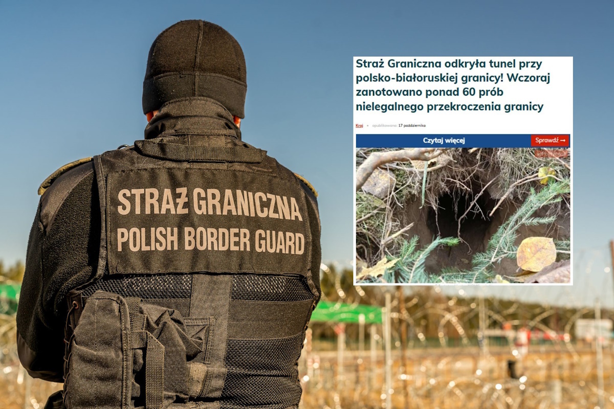 Tunel na granicy z Białorusią. Ujawniono kolejne informacje!