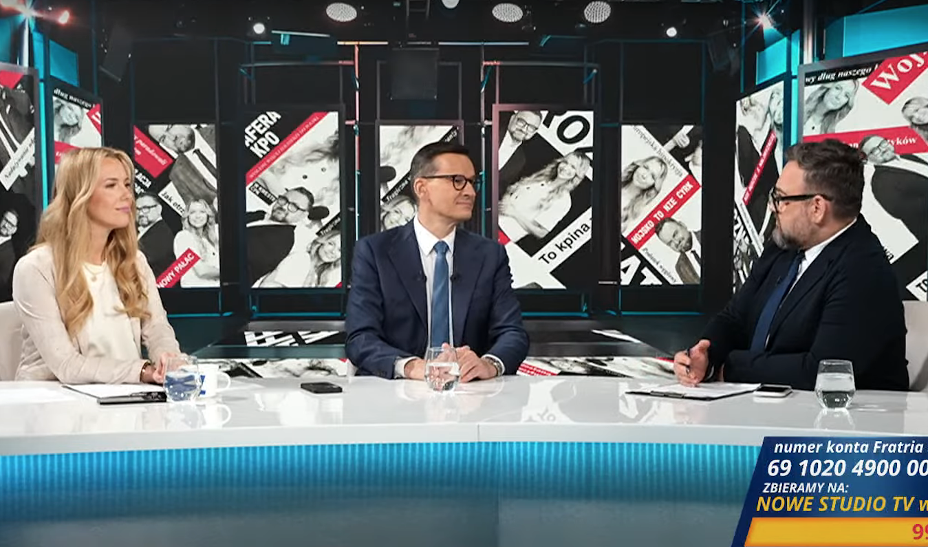 TYLKO U NAS. Morawiecki: Góra długu Tuska