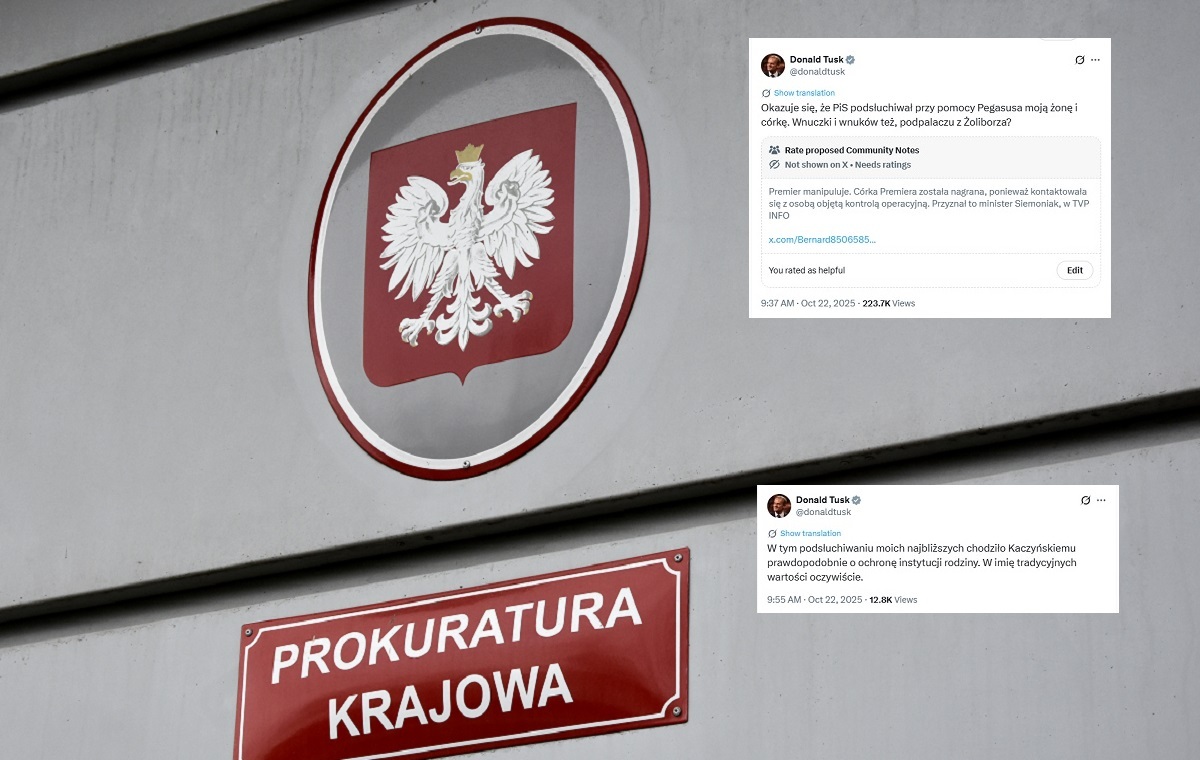 Prokuratura dementuje słowa Tuska o Pegasusie!