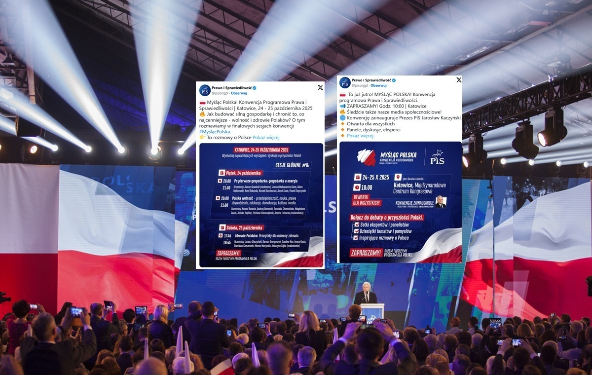 Już jutro startuje konwencja programowa PiS! Wstęp wolny!