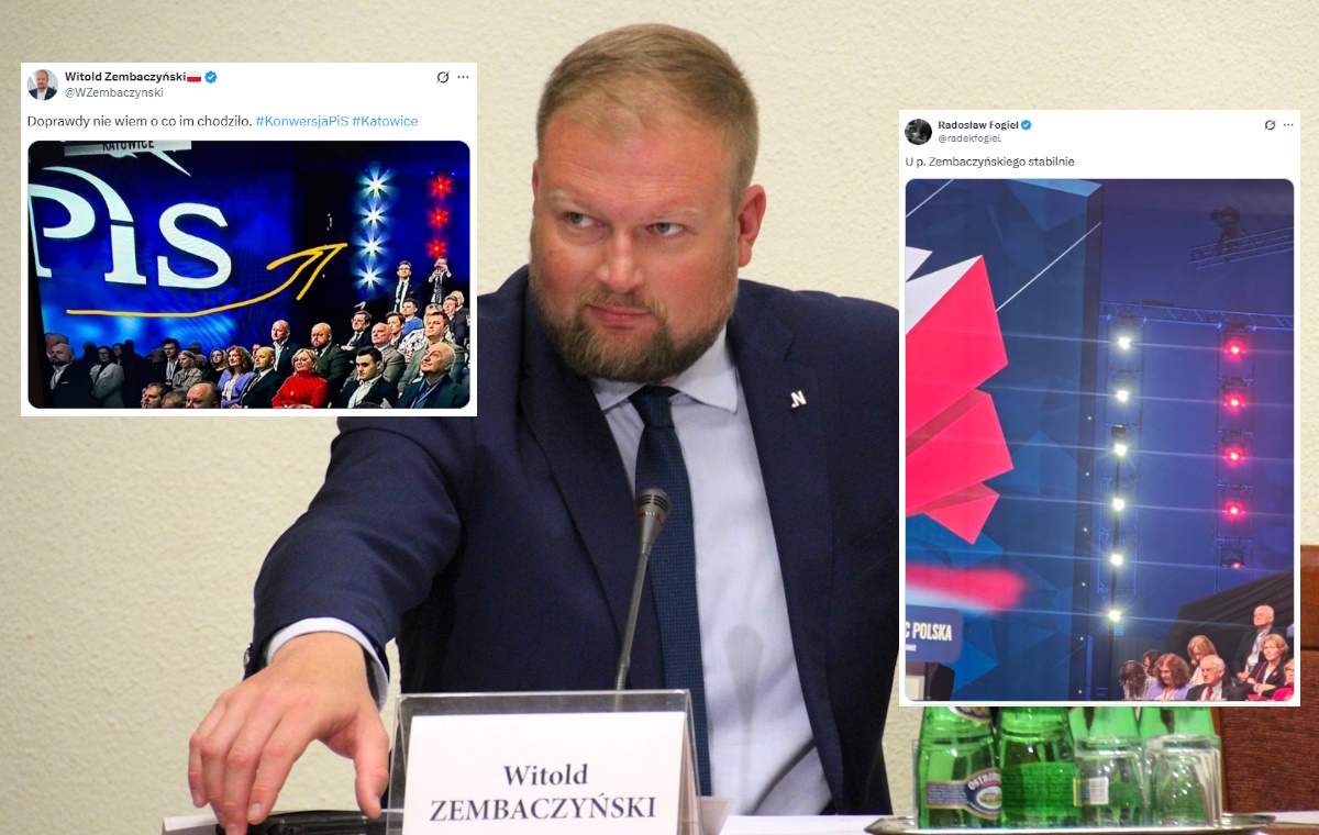 Odlot Zembaczyńskiego! Zobaczył 8 gwiazdek na konwencji PiS