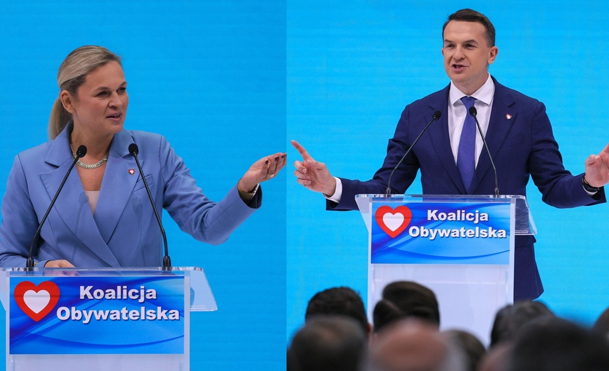 Nowacka ze Szłapką w oparach absurdu na konwencji KO