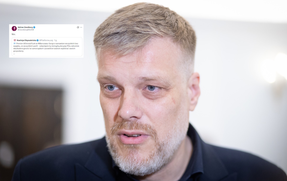 Tusk namawia ws. dwukadencyjności. Zandberg odpowiada