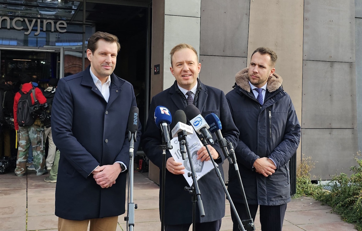 Politycy PiS nie zostali wpuszczeni na konwencję KO!
