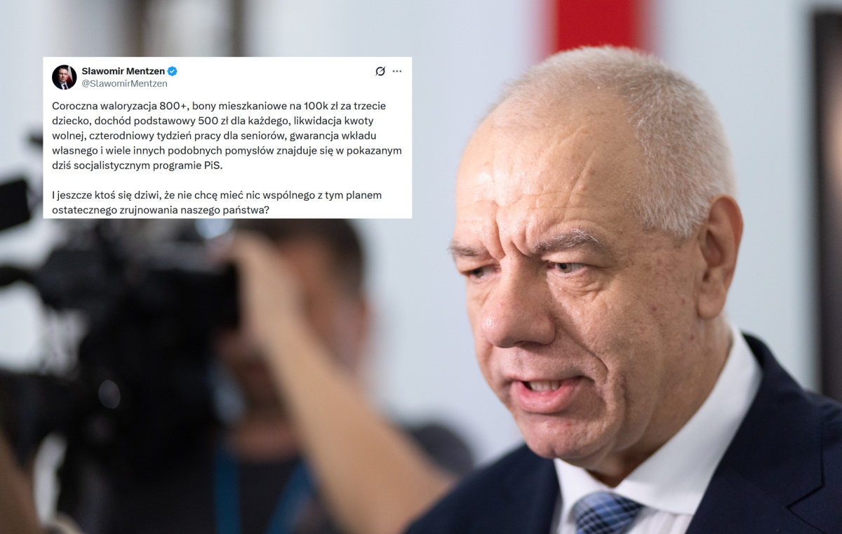 Sasin odpowiedział Mentzenowi: Musi być sfrustrowany