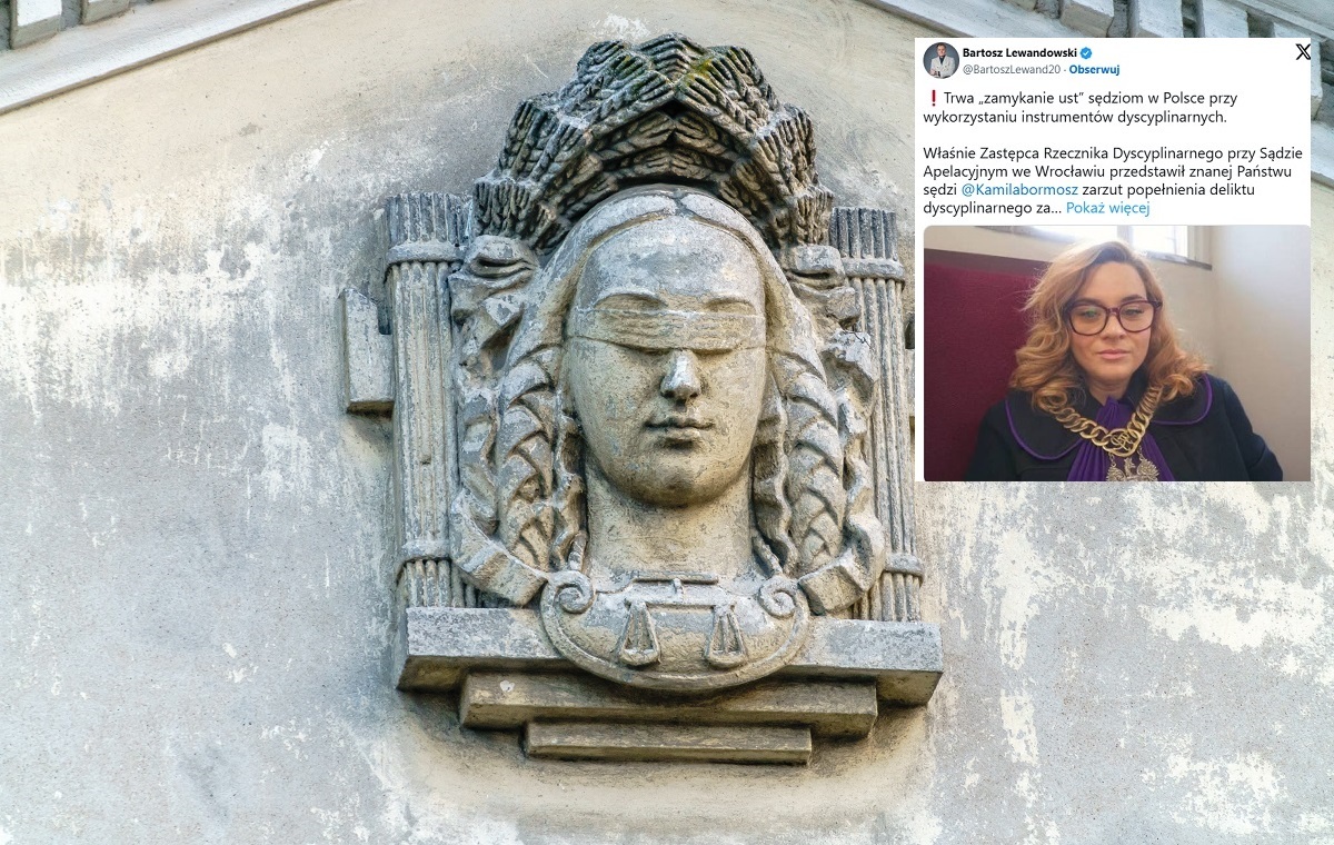 Próba cenzury sędziów! Zarzut dla Borszowskiej-Moszowskiej
