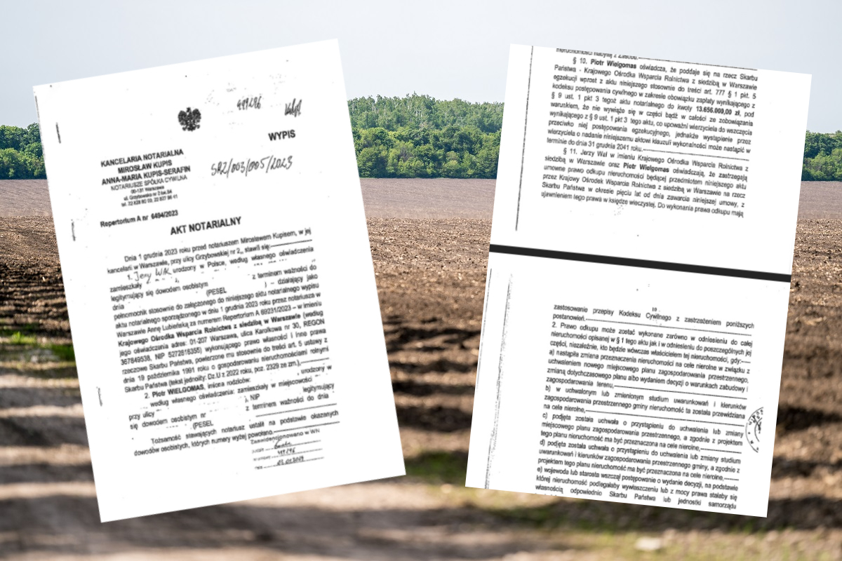 KOWR może odkupić działkę. Pokazujemy najważniejszy zapis!