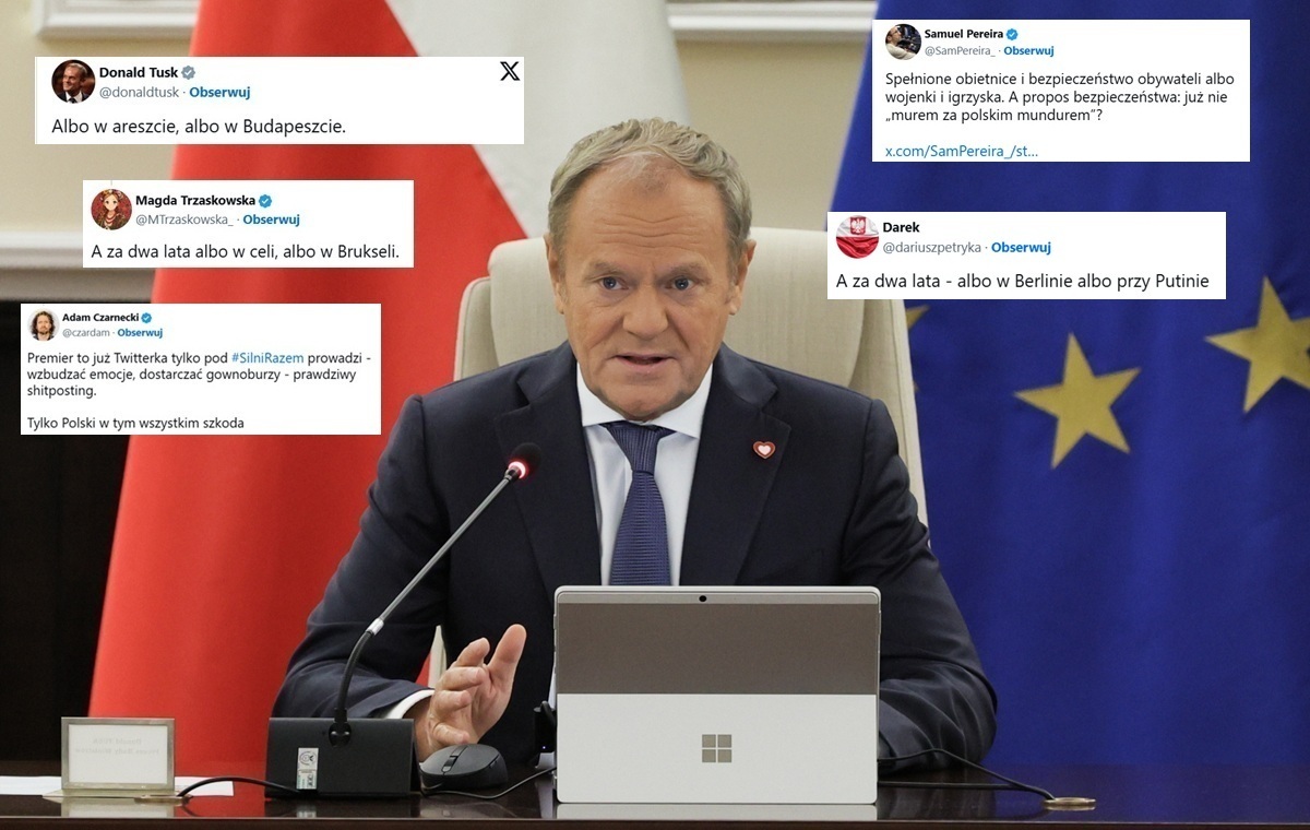 Żałosne! Nowy infantylny wpis Papy. "Albo w areszcie..."