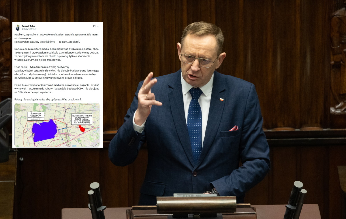 Telus odpowiada dziennikarzowi: "Kupiłem, zapłaciłem"