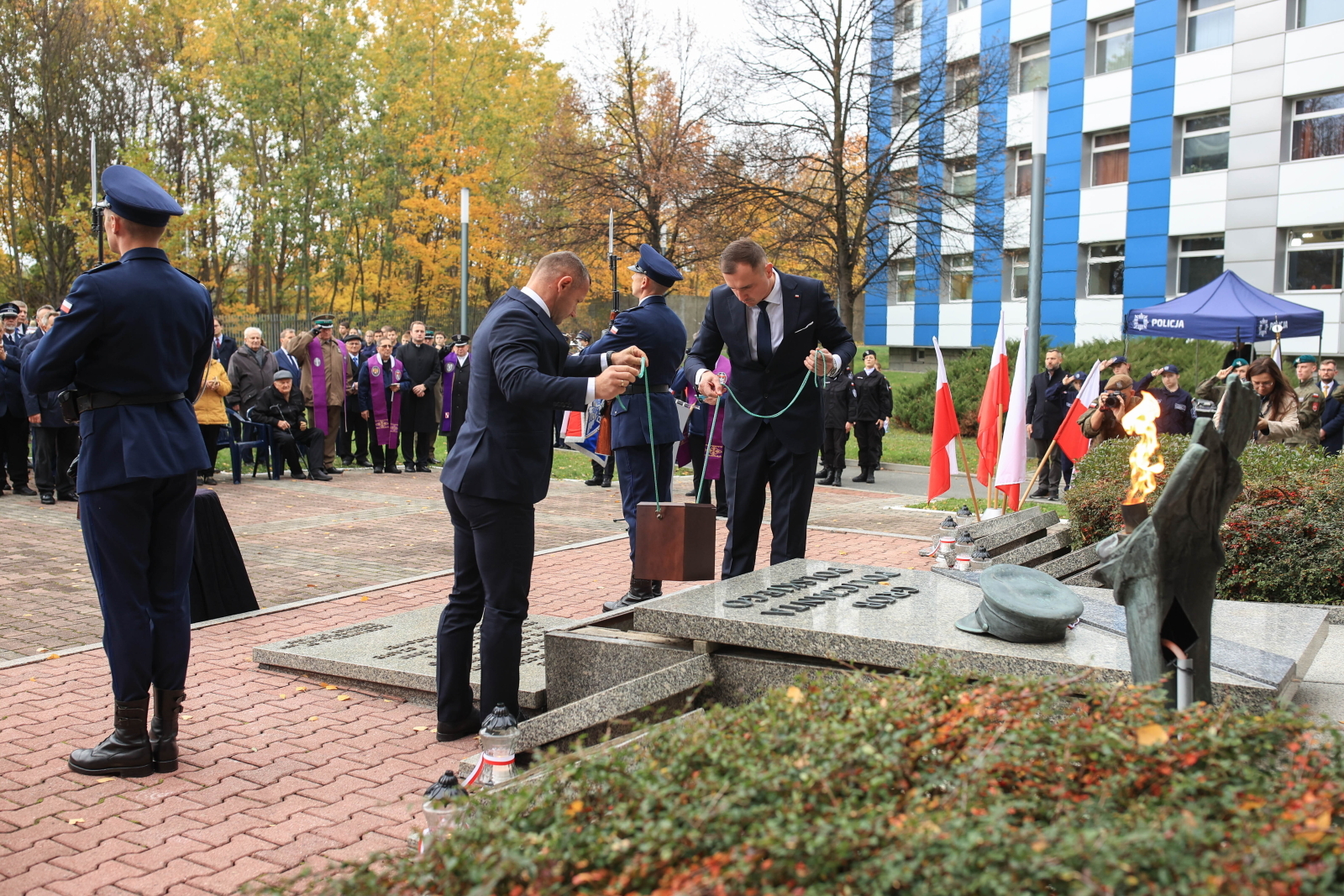 wiadomości,aktualności,wPolityce.pl Ofiara katyńska w Grobie Policjanta Polskiego