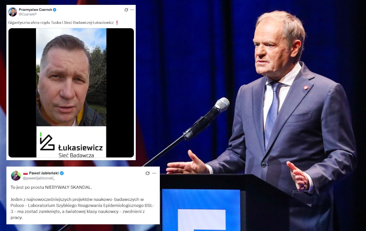 Gigantyczna afera rządu Tuska i Sieci Badawczej Łukasiewicz