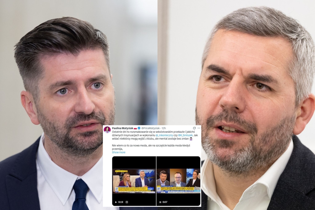 Matysiak odpowiada na drwiny Śmiszka: Seksistowski przekaz