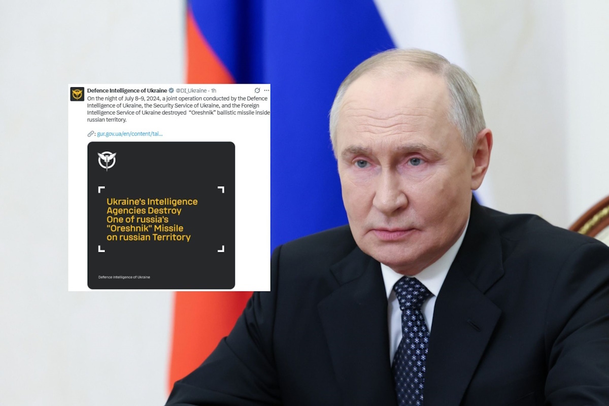 Tajna operacja Ukrainy w Rosji! Zniszczono rakietę Oriesznik