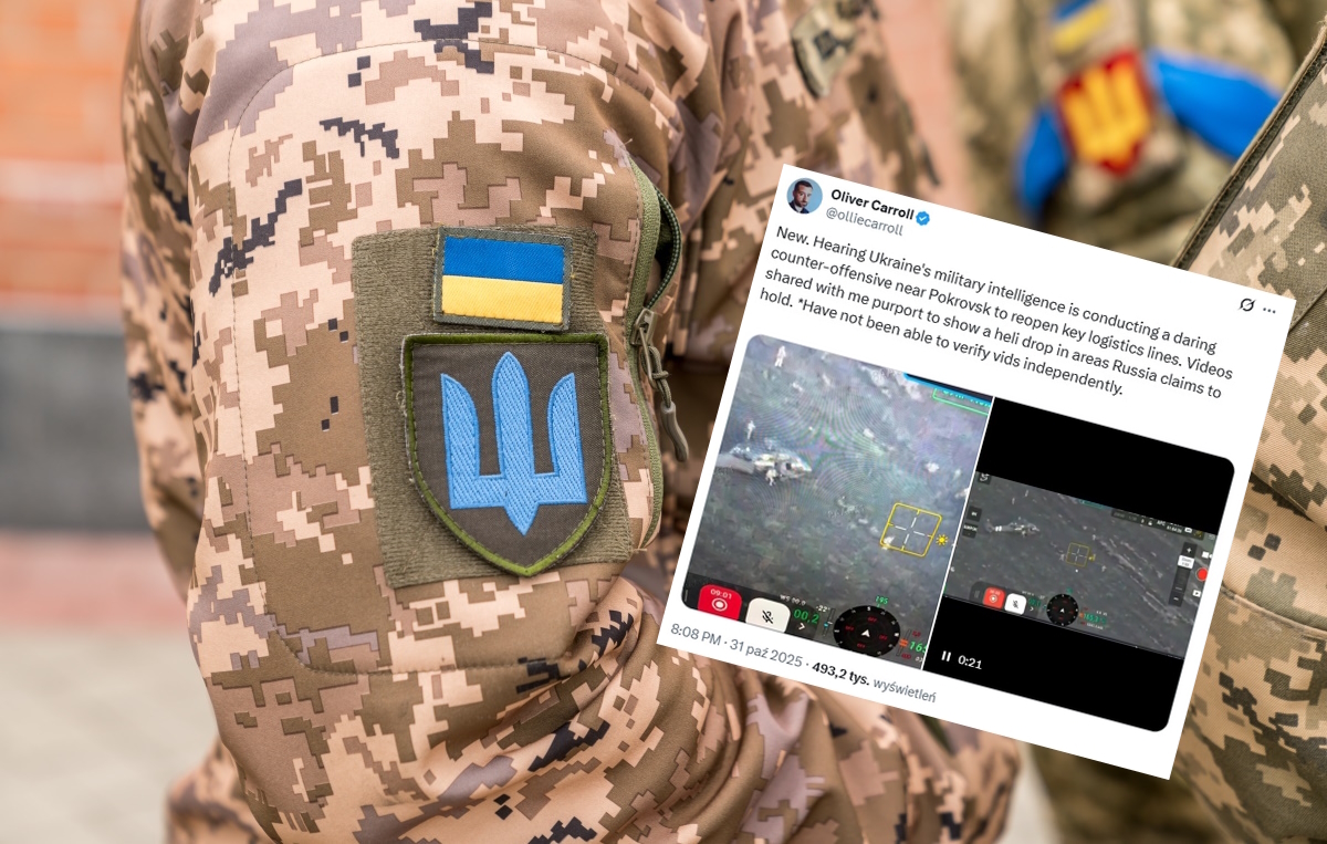 Śmiała akcja Ukraińców! Desant sił specjalnych w Pokrowsku